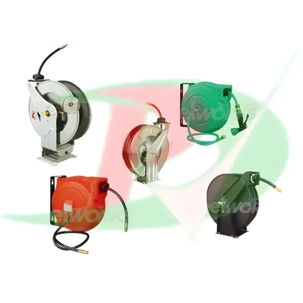 Diferentes tipos de carretes industriales