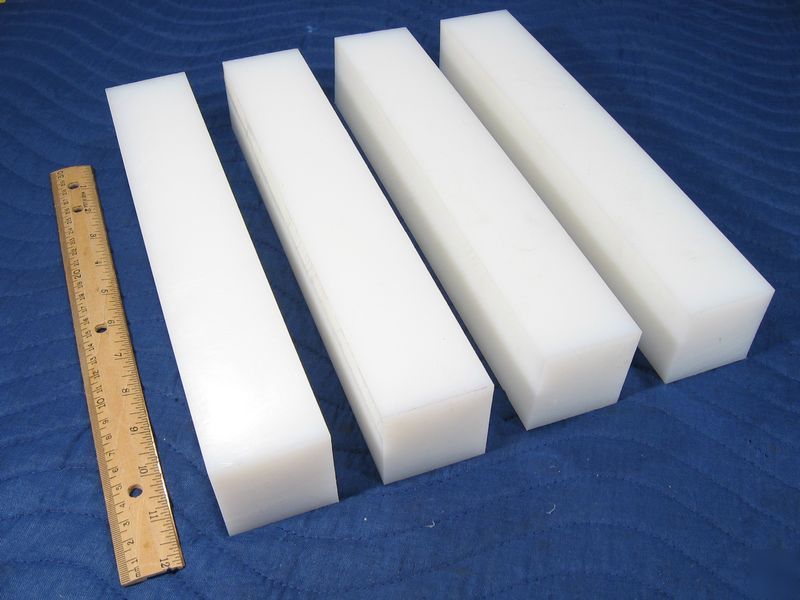 Uhmw-pe-4-2X2-1FT-bar-stock-natural-polyethylene-7LBS-provided_image